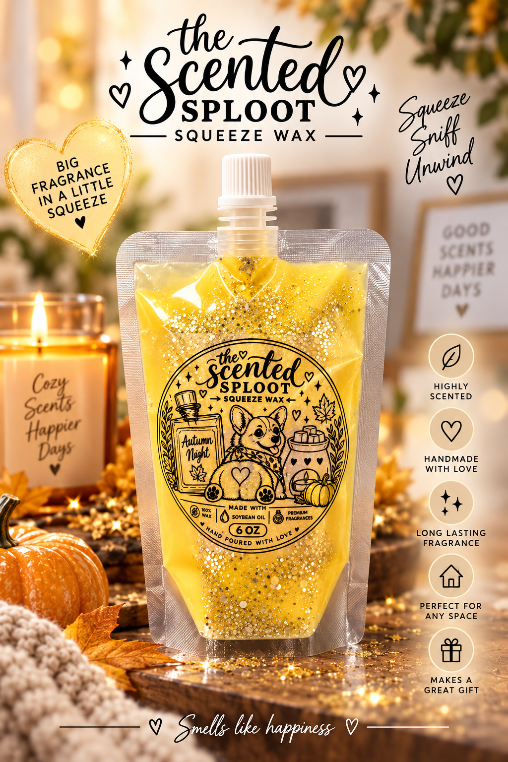 Autumn Night Squeeze Wax( Seasonal)