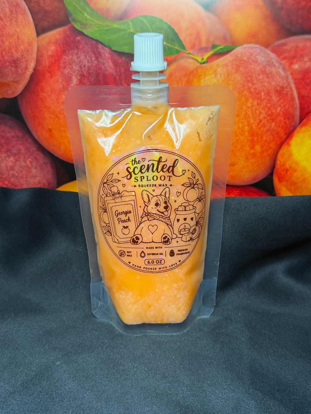 Georgia Peach Squeeze Wax